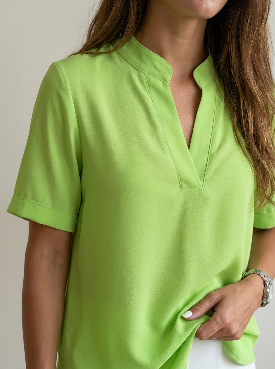 Rachele | Blusa Elegante con Scollo a V