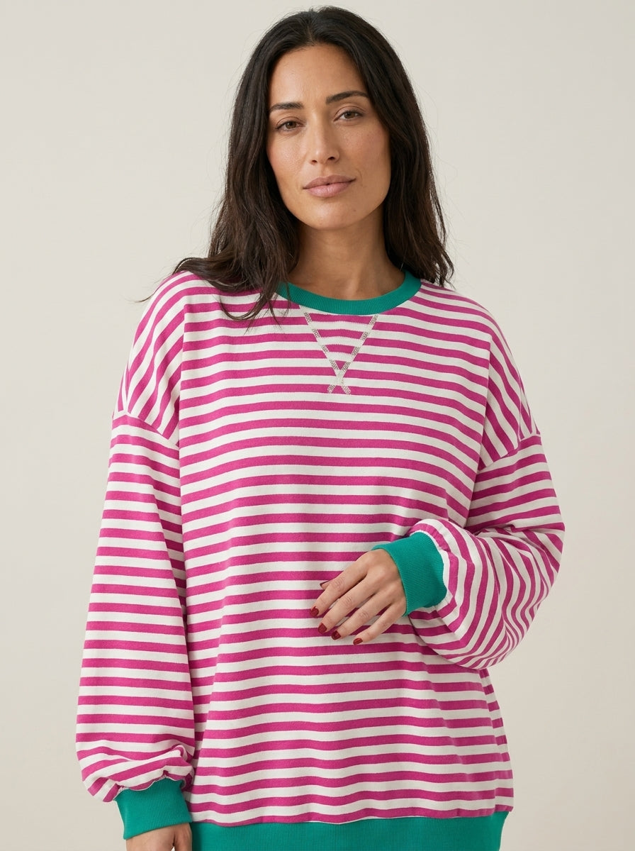 Isabella | Maglia a Righe a Maniche Lunghe