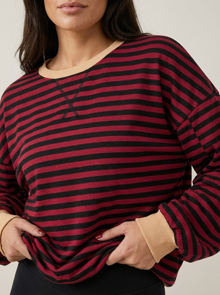 Isabella | Maglia a Righe a Maniche Lunghe