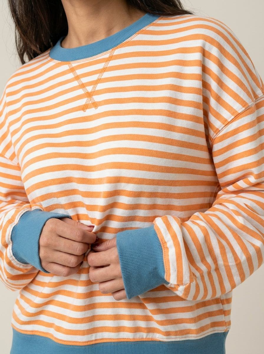 Isabella | Maglia a Righe a Maniche Lunghe