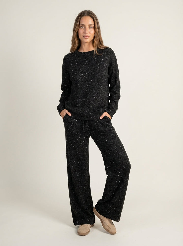 Luciana | Completo Brillante Maglione e Pantaloni
