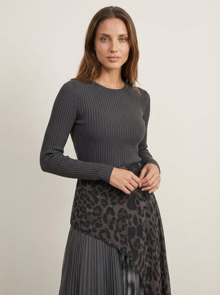Clara | Abito Lungo Leopardato