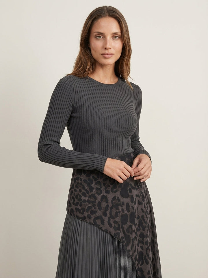 Clara | Abito Lungo Leopardato