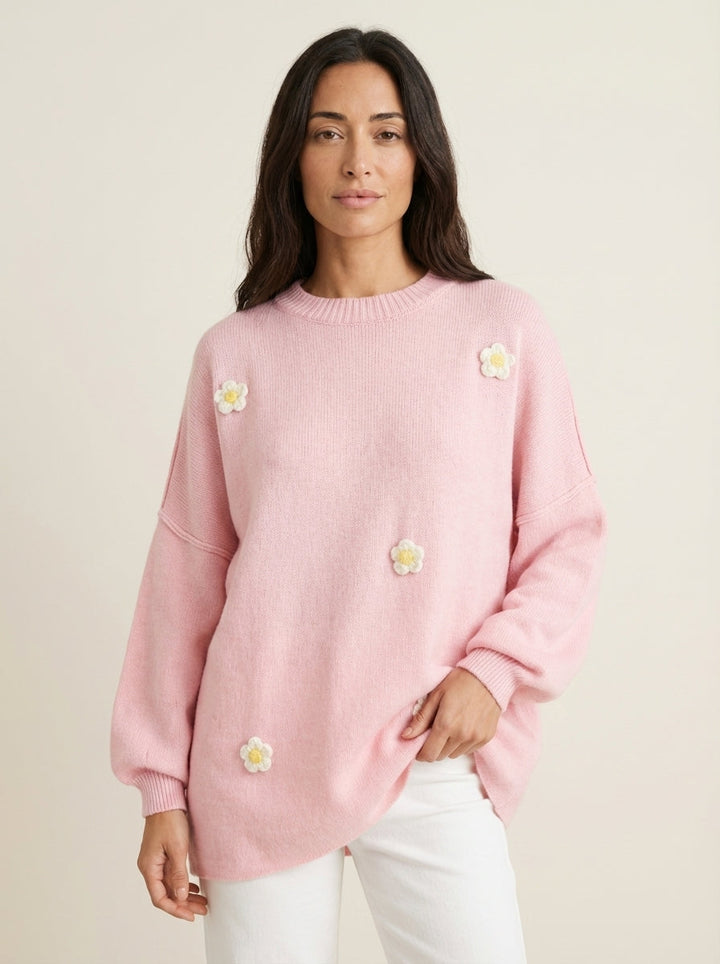Luna | Felpa a Fiori