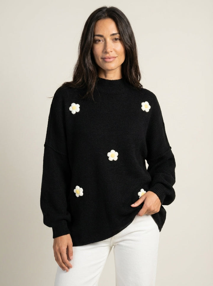 Luna | Felpa a Fiori