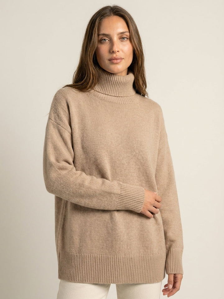 Agata | Maglione Morbido a Collo Alto