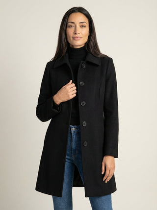 Elena | Cappotto Invernale con Bottone