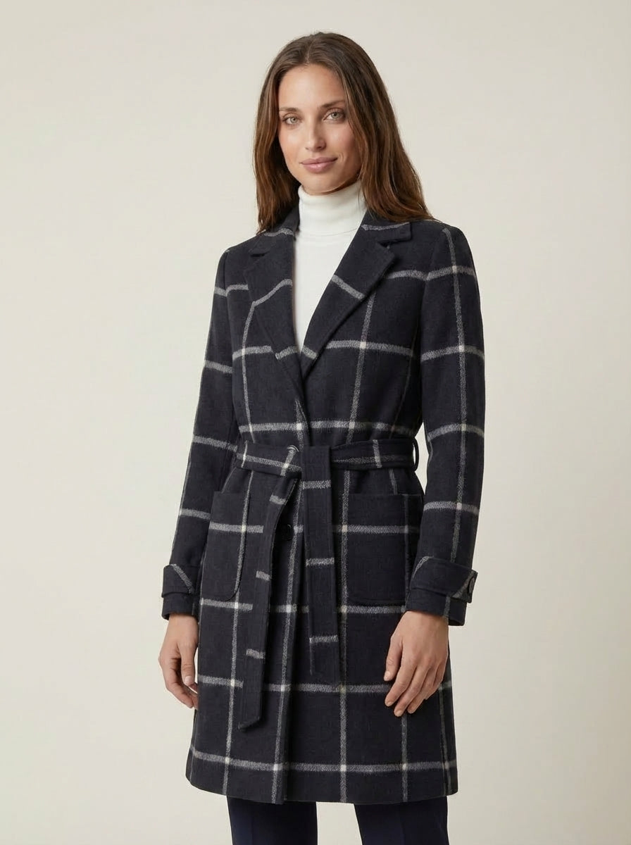Vera | Cappotto Elegante a Quadri