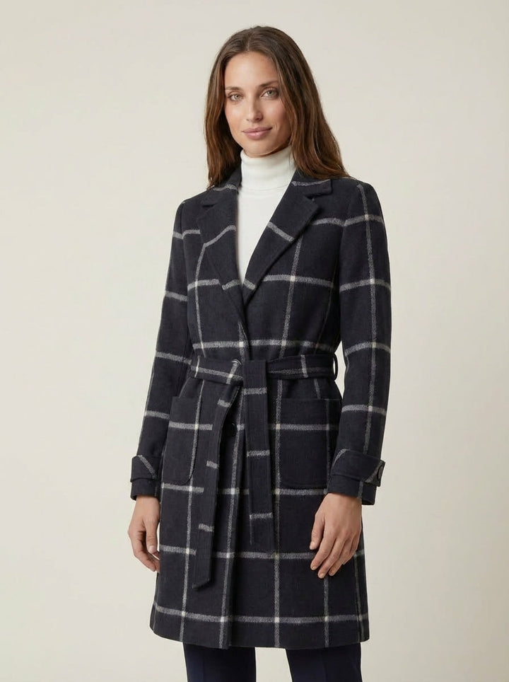 Vera | Cappotto Elegante a Quadri