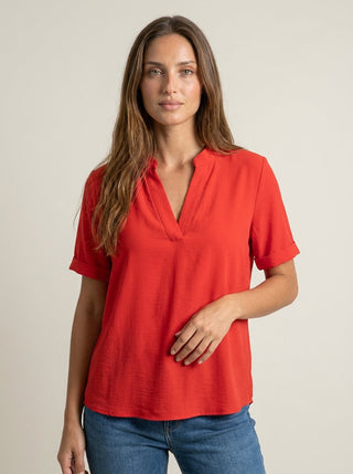 Rachele | Blusa Elegante con Scollo a V