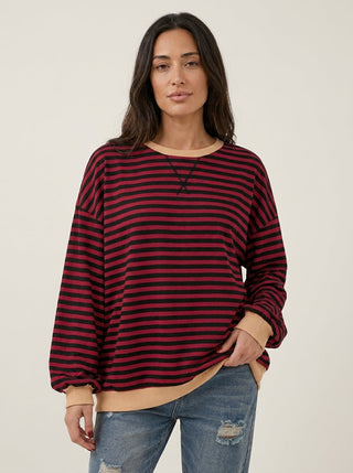 Isabella | Maglia a Righe a Maniche Lunghe