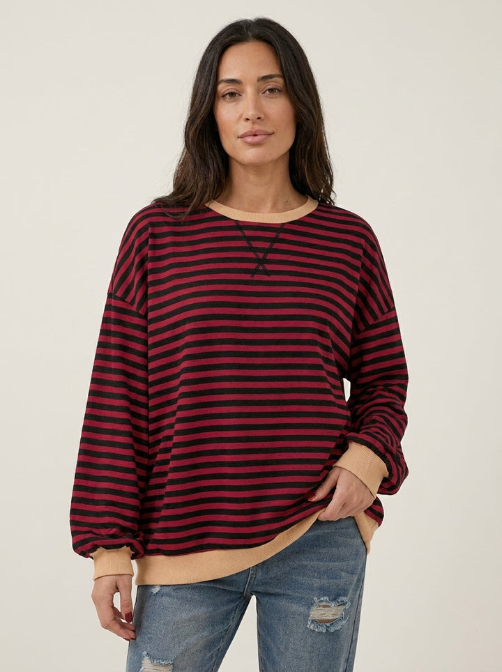 Isabella | Maglia a Righe a Maniche Lunghe