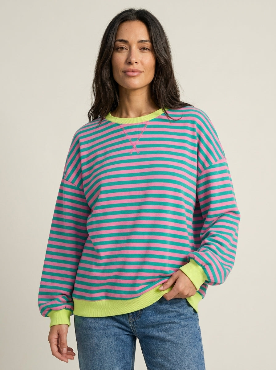 Isabella | Maglia a Righe a Maniche Lunghe