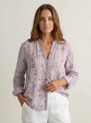 Bianca | Camicia Vintage a Fiori