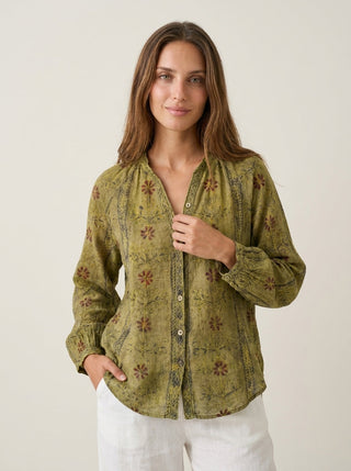 Bianca | Camicia Vintage a Fiori