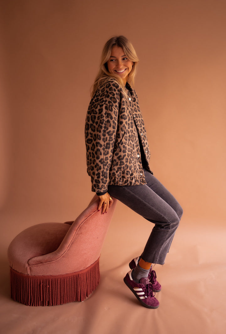 Donatella | Bomber Leopardato