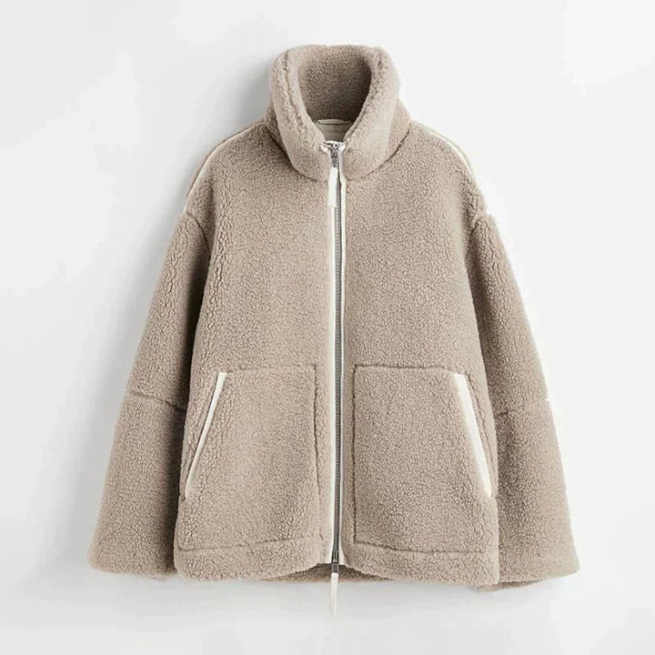 Clara | Giacca Teddy Oversize Collo Alto