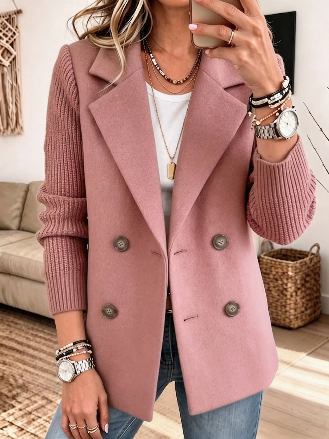 Carla blazer rosa