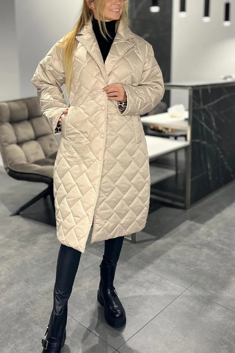 Fabiana cappotto reversibile beige