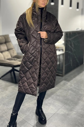 Fabiana cappotto reversibile marrone