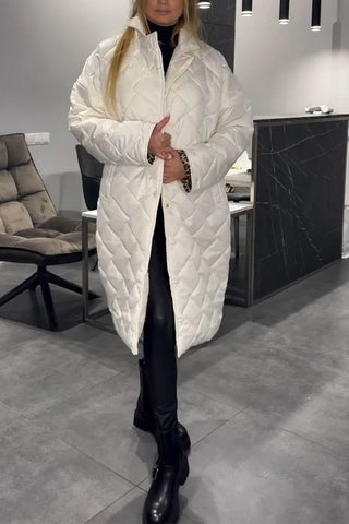 Fabiana cappotto reversibile bianco