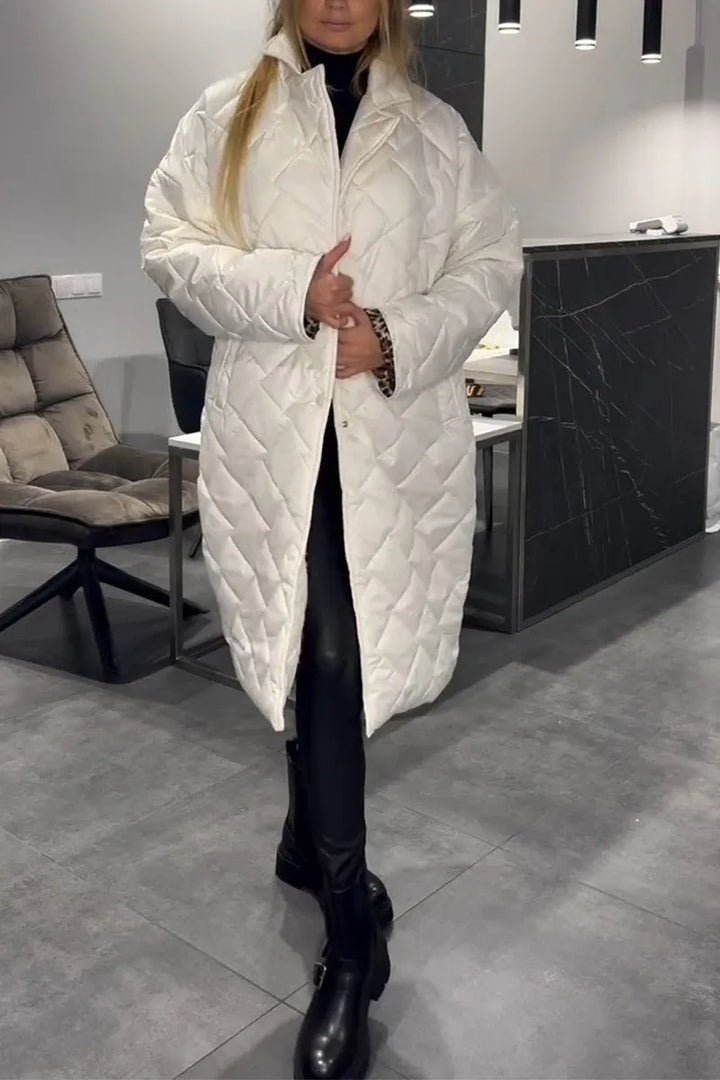 Fabiana cappotto reversibile bianco