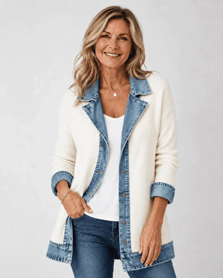 Federica giacca di jeans bianco