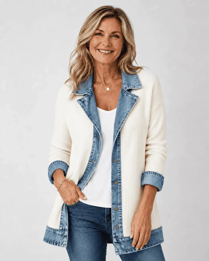 Federica giacca di jeans bianco