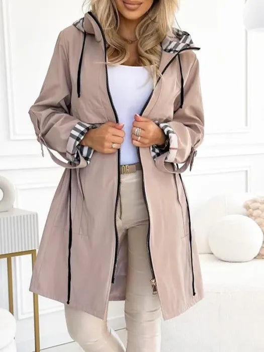 Gabriella cappotto impermeabile beige