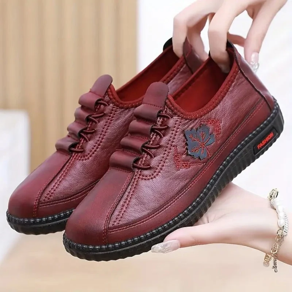 Rosa scarpe comode bordeaux
